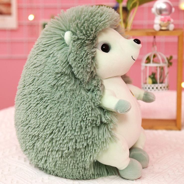 Mainan Boneka Landak Hedgehog Plush Lucu Imut Bahan Halus Lembut Viral Terbaru