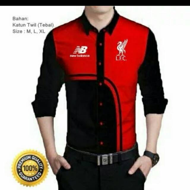 KEMEJA BOLA LFC OVL RD 411