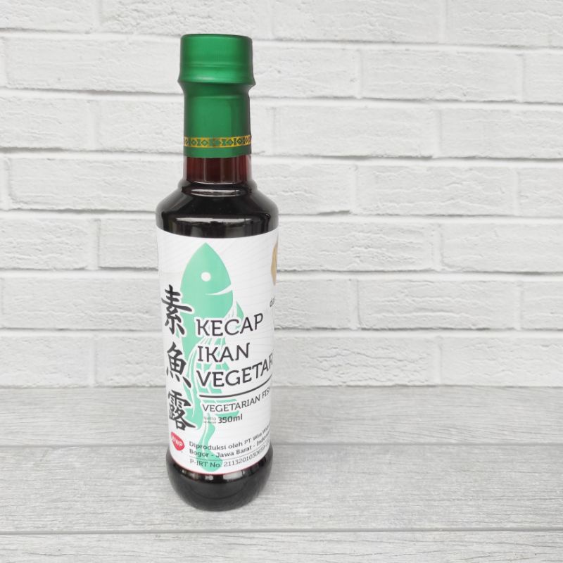 

Danabrata Kecap Ikan Vegetarian 350ml Fish Sauce Vegan