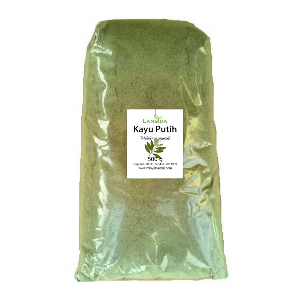 Bubuk Daun Kayu Putih 500 g Cajuput Leaf Powder Serbuk Melaleuca leucadendra