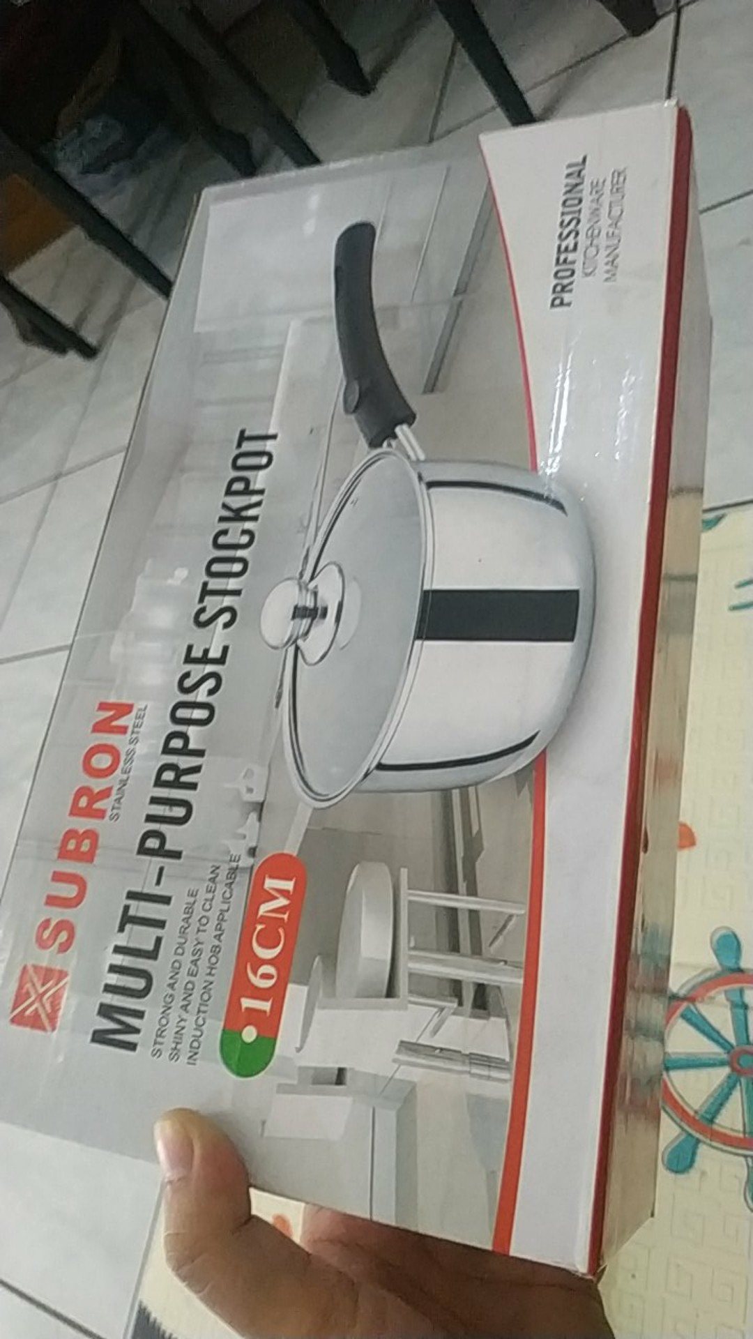 Panci Susu Milk Pot 16cm Tutup Kaca Stainless Steel Murah