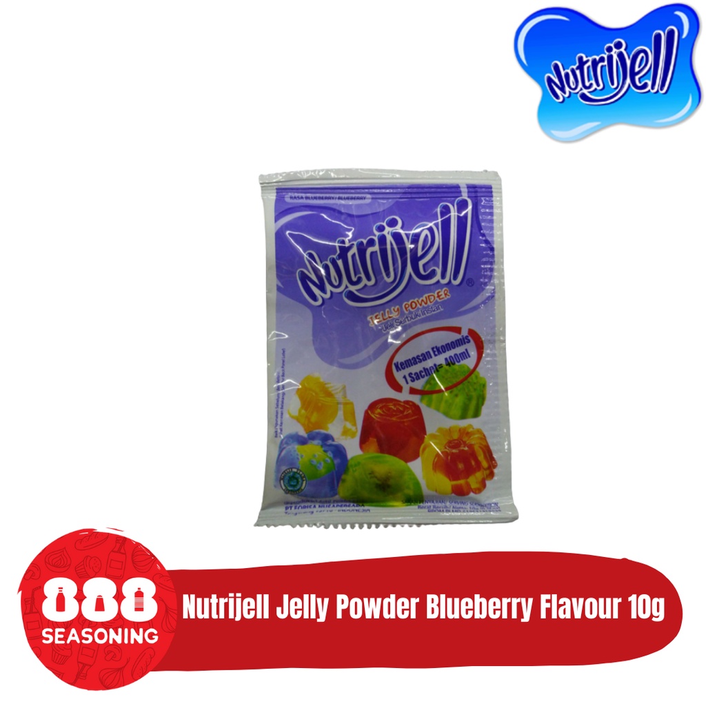 

NUTRIJELL EKONOMIS BLUEBERRY/ BLUBERI FLAVOUR JELLY POWDER 10g