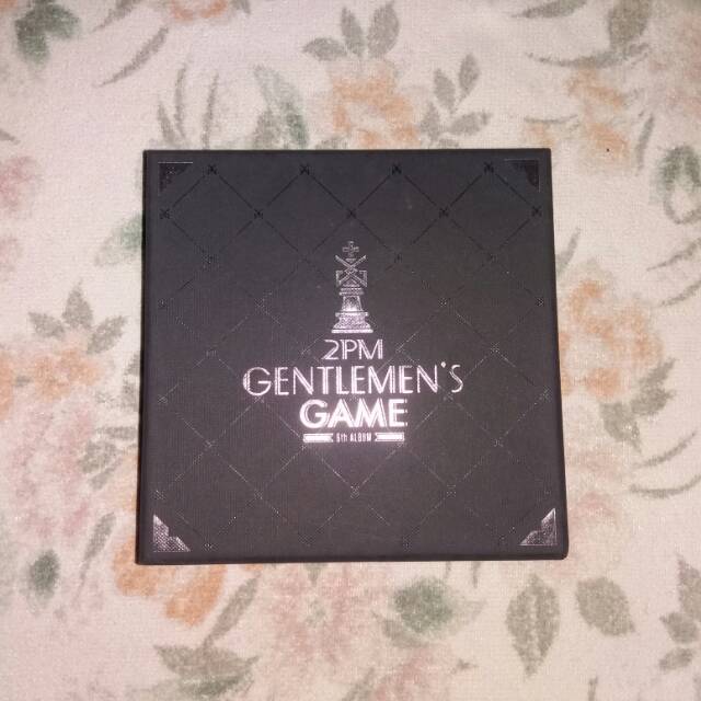 2PM'S GENTLEMEN'S GAME ALBUM NORMAL VER. (PRELOVED)