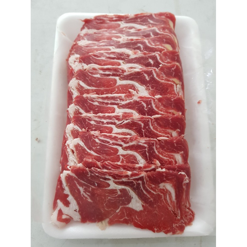 

Sukiyaki FAT - Yakiniku / Shabu" - Daging Sapi Slice Tipis 500gram