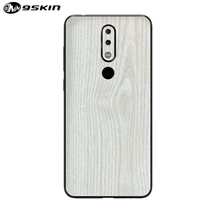 Skin Handphone / Protector Nokia 5.1 Plus - 3M White Wood