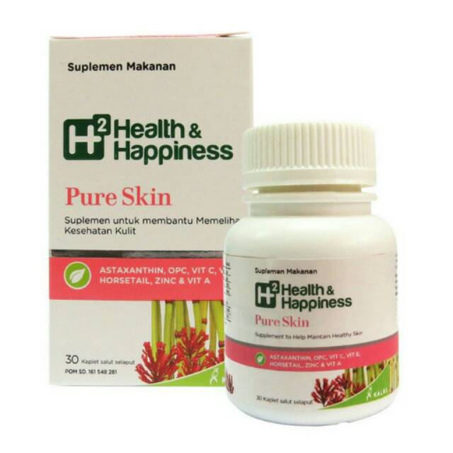 H2 health & happiness pure skin
