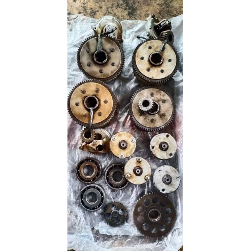 Ronsel rongsel set megapro mp primus ori copotan house kopling set