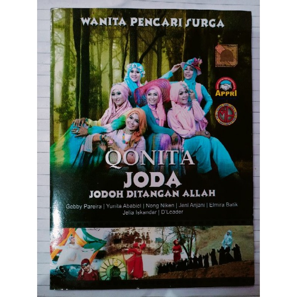 VCD original QONITA - Wanita pencari surga - JODA jodoh ditangan Allah