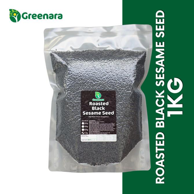 

Roasted Black Sesame Seed 1kg / Wijen Hitam Panggang 1kg