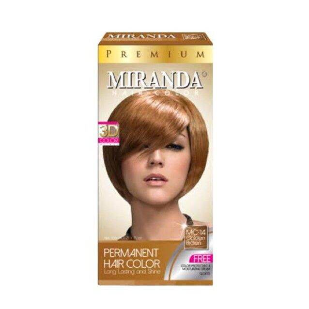 miranda cat rambut / miranda pewarna rambut ( warna lengkap )