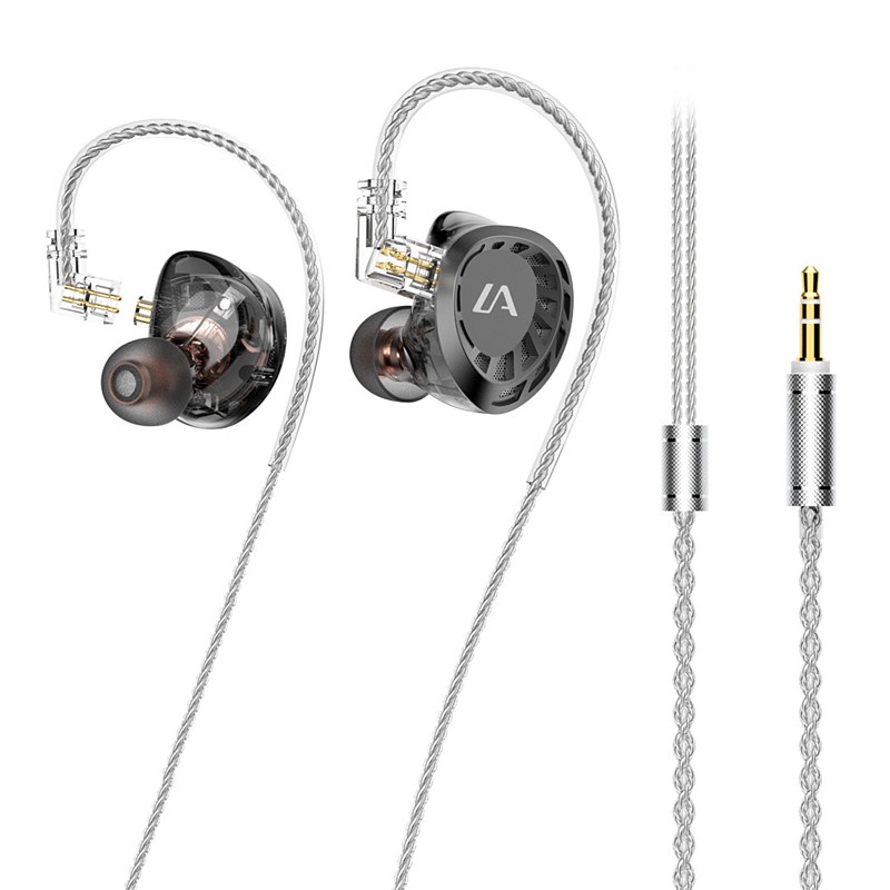 Zsx Pro X 1d + 3BA Headset Earphone Kabel Hybrid Drivers Bahan Metal Untuk Olahraga / DJ