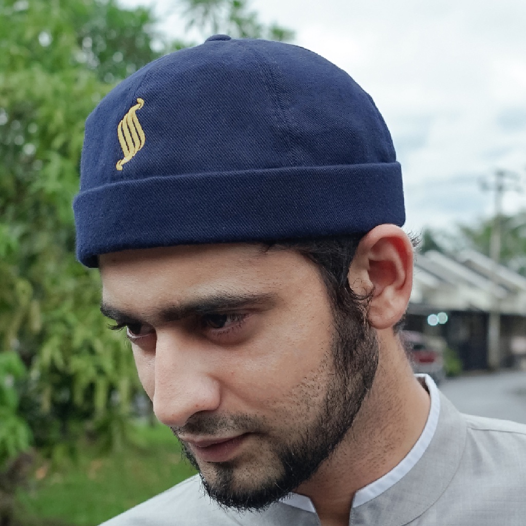 KATSAE - Peci Miki Hat Dewasa Logo Bordir Katsae Original / Peci Pria Modern Mikihat putih peci topi