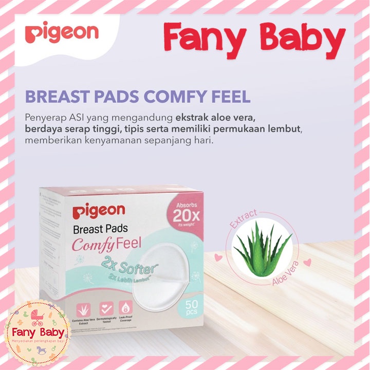 PIGEON BREAST PADS COMFY FEEL