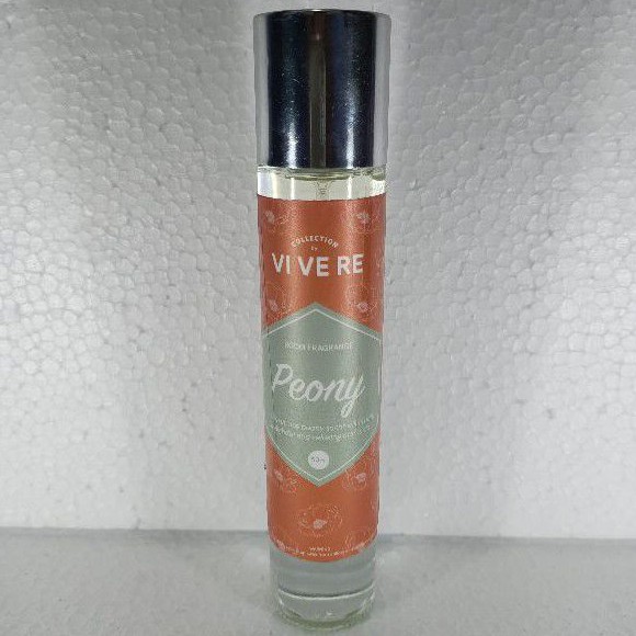 VIVERE ROOM FRAGRANCE / PEWANGI RUANGAN SPRAY AROMA PEONY 50 ML ORIGINAL