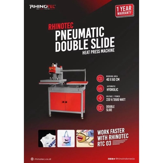 mesin press rhinotec RTC 03