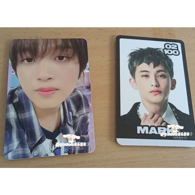 TRADING CARD GLIMO B VER SELCA HAECHAN KONSEP MARK