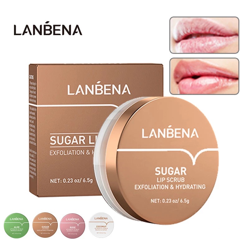 KINDSTORE❤ | LANBENA Lip Balm Mask Gel Masker Bibir 6.5g