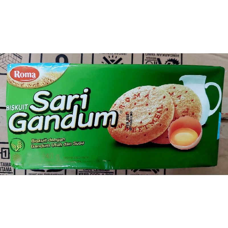 Roma Sari Gandum 108 gr / Biskuit Sari Gandum 149 gr / Sari Gandum roll 240 gr