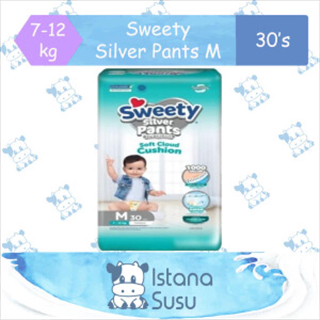 Sweety Silver Pants M 30