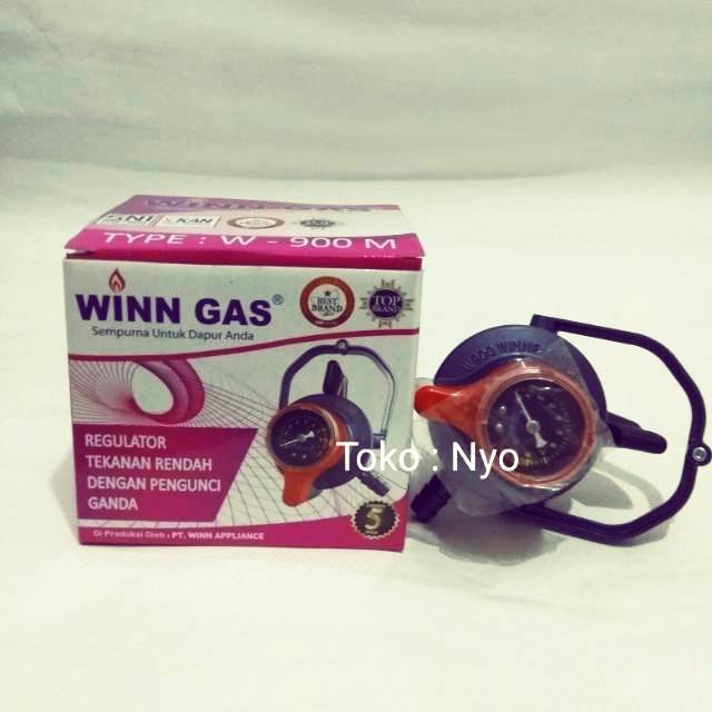 Winn Gas Regulator Tekanan Rendah W - 900 M Pengunci Ganda