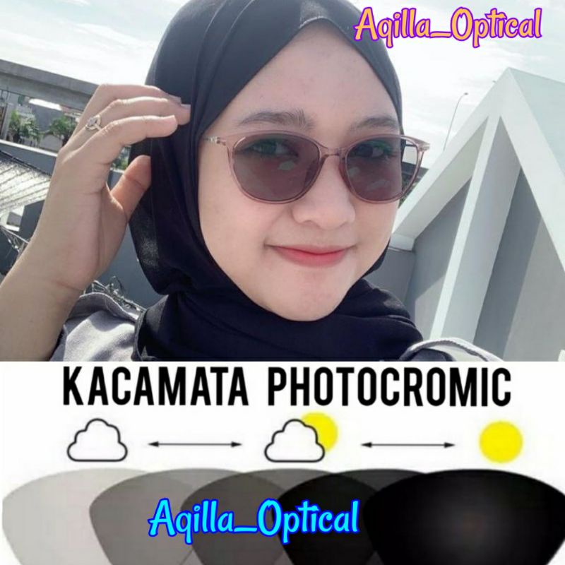 KACAMATA LENTUR  KACAMATA MINUS PHOTOCROMIC BROWN