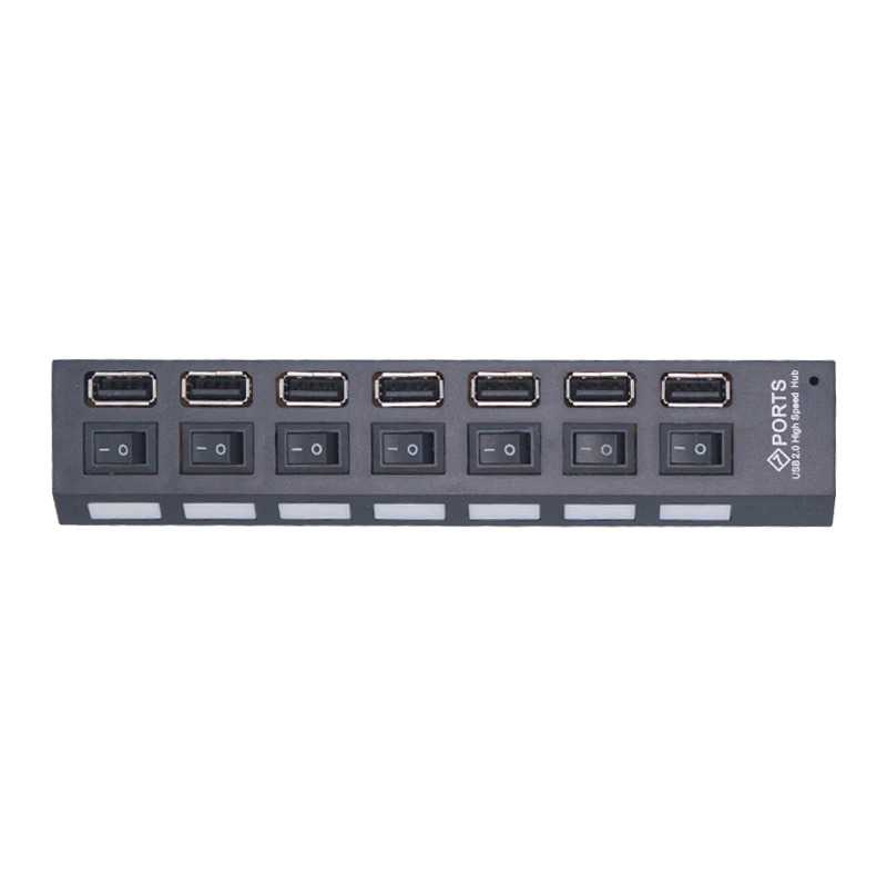 IDN TECH - OEING USB Hub 2.0 7 Port - U911