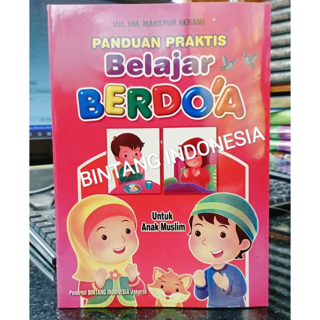 Buku Belajar Berdoa, Untuk Anak Muslim