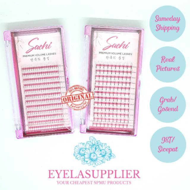 SACHI Premium Volume Lashes 3D 5D for Russian Eyelash Extension