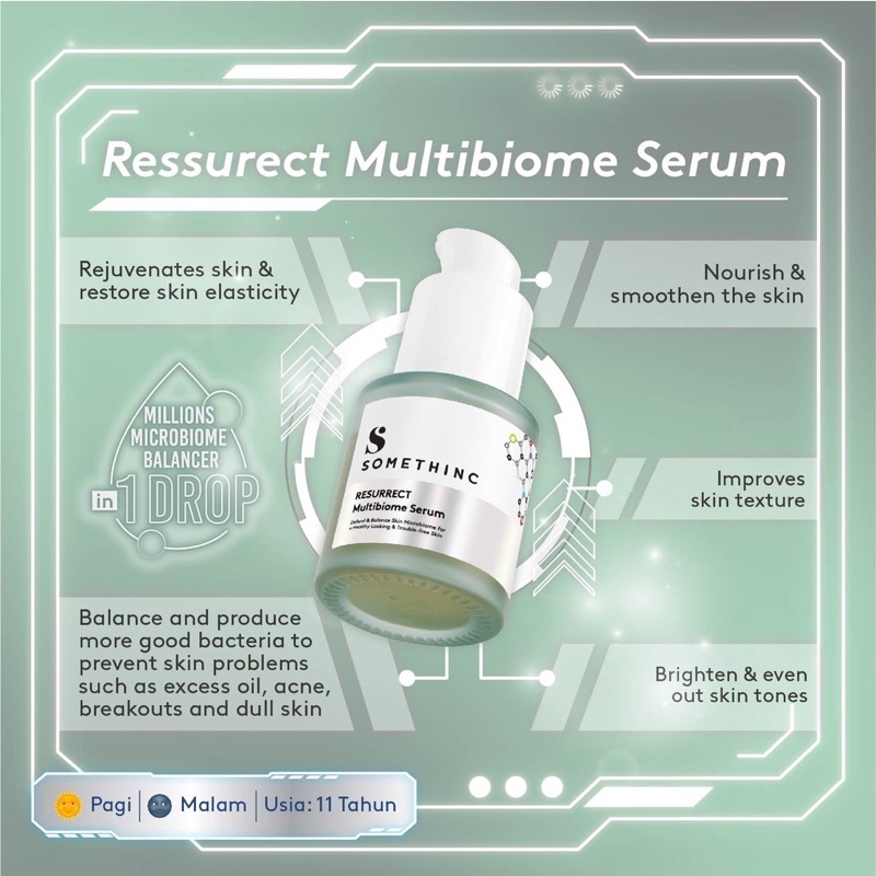 SOMETHINC RESSURECT MULTIBIOME SERUM