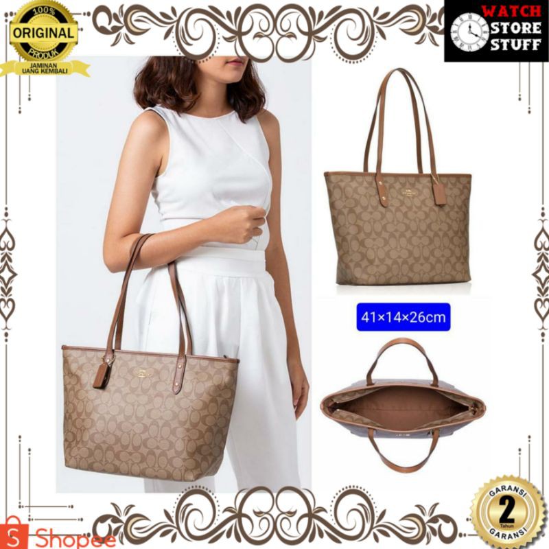 Tas Wanita Coach Tote Bag 58292 Best Seller