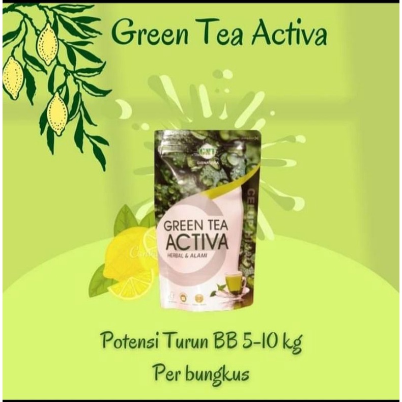 

Green Tea Activa teh celup