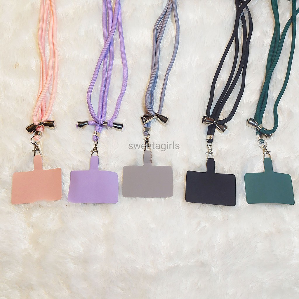 Tali Gantungan Hp Model Mama Gigi Lanyard full Colour - COD / Bisa bayar ditempat - sweetagirls / bahan dari karet tidak gampang molor / besi anti karat / hits 2021 / nagita slavina / sweetacase.id