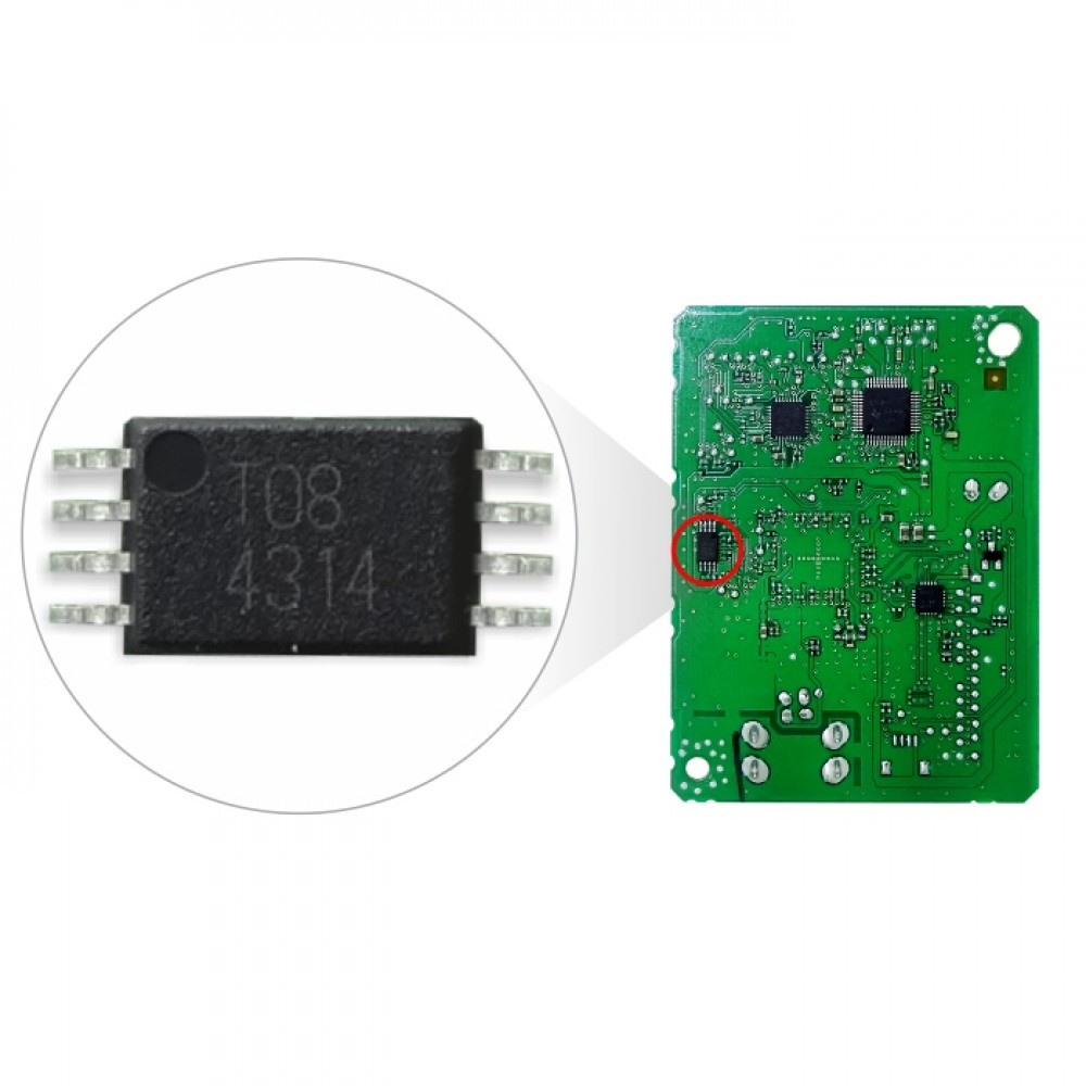 IC Eprom Canon E410 New Model T08  Resetter Printer Canon E410 Canon