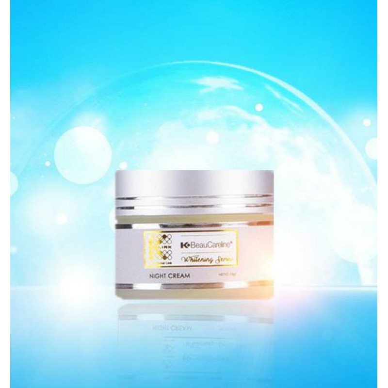 K-Beaucareline Whitening Series Night Cream