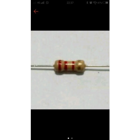 resistor 2k2