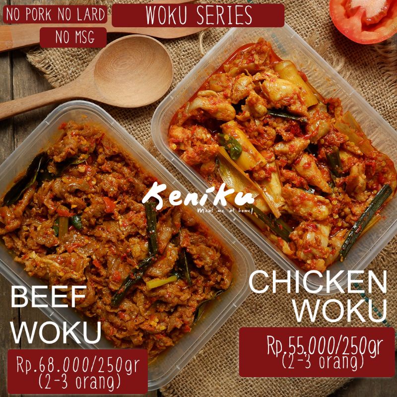 

Beef / Chicken WOKU Series