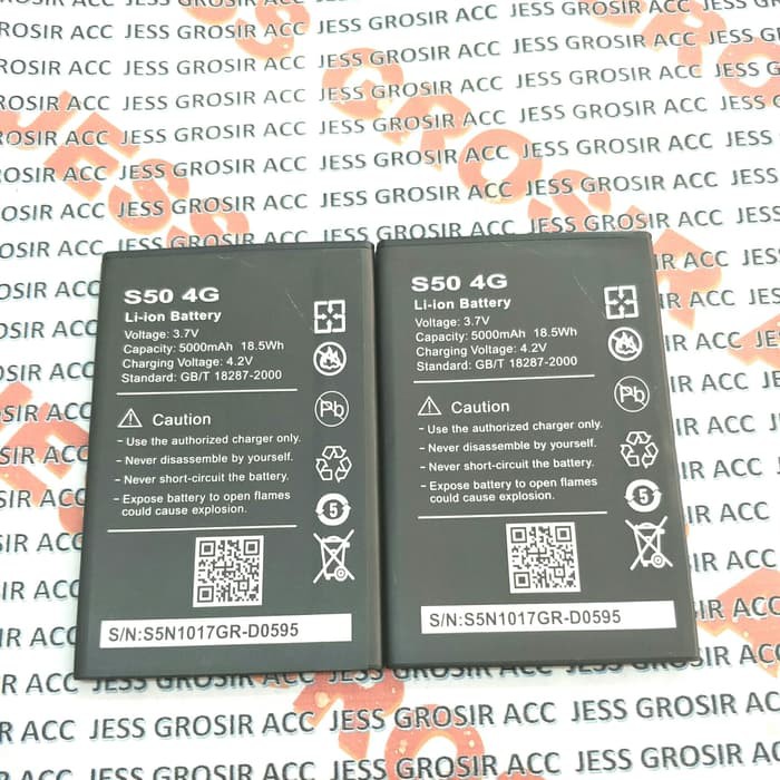 Baterai Battery Batre Original Double Power ADVAN S50 4G Model i5G