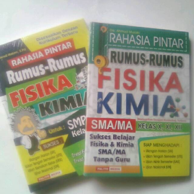 Rumus Fisika Kimia SMP SMA
