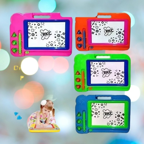 

MAINAN EDUKASI MAINAN PAPAN TULIS MAGNET DRAWING BOARD BESAR RKC 01001-1