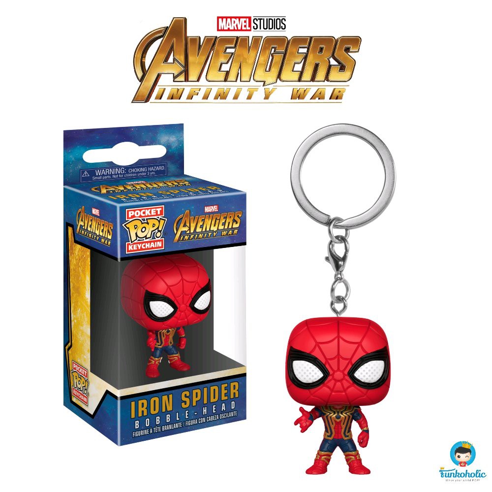 Promo Funko Pocket POP Keychain Marvel Avengers Infinity War   Iron Spider Berkualitas
