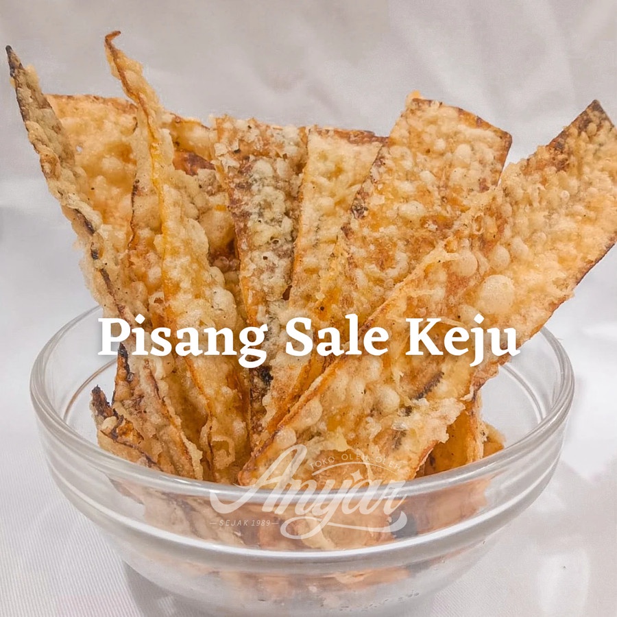 Jual Keripik Pisang Sale Keju / Keripik Pisang Keju Enak Murah @250gr ...