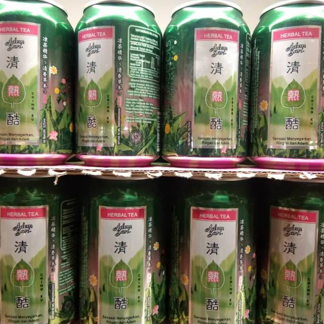 

Herbal tea kaleng x 12 pcs