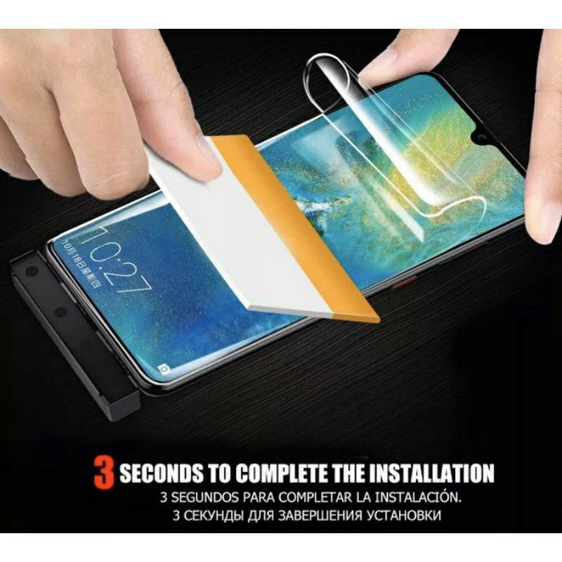 Samsung A22 4G/5G A12 A02 A02s M62 M12 M02 Anti Gores Hydrogel Clear Screen Guard Plastik Jelly