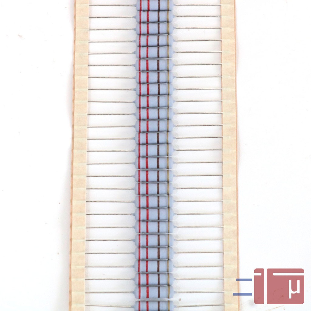 Resistor 220R 220 Ohm 2W Metal Oxide 5% Taiwan Kaki Tembaga