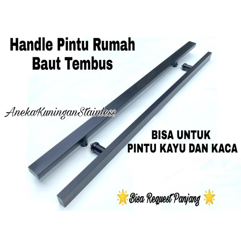 handle pintu / gagang pintu / gagang pintu rumah / handle pintu 80cm dan 100cm