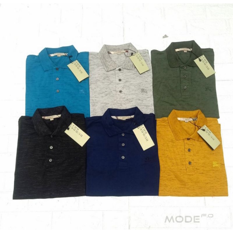 polo shirt pria burb3rry shiro
