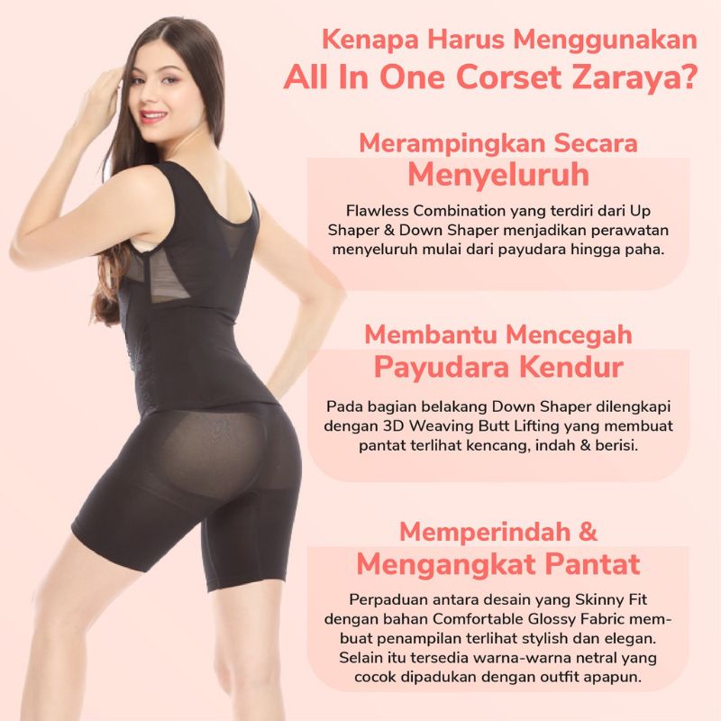 korset baju / korset pelangsing / korset baju celana