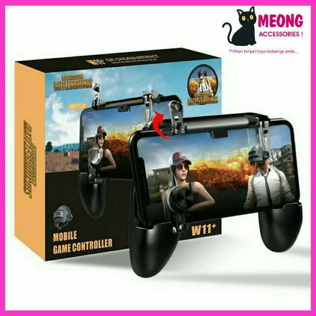 Gamepad W11+ Plus Analog joystick Trigger Gaming L1R1 L1 R1 PUBG MOBA Button Universal Holder