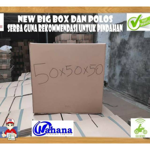 

kardus besar ukuran 50x50x50