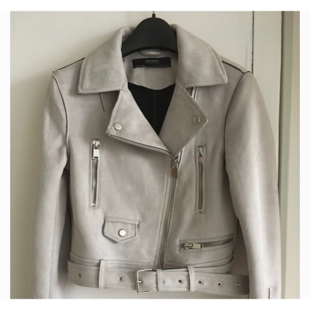 Zara Biker Suede Jacket